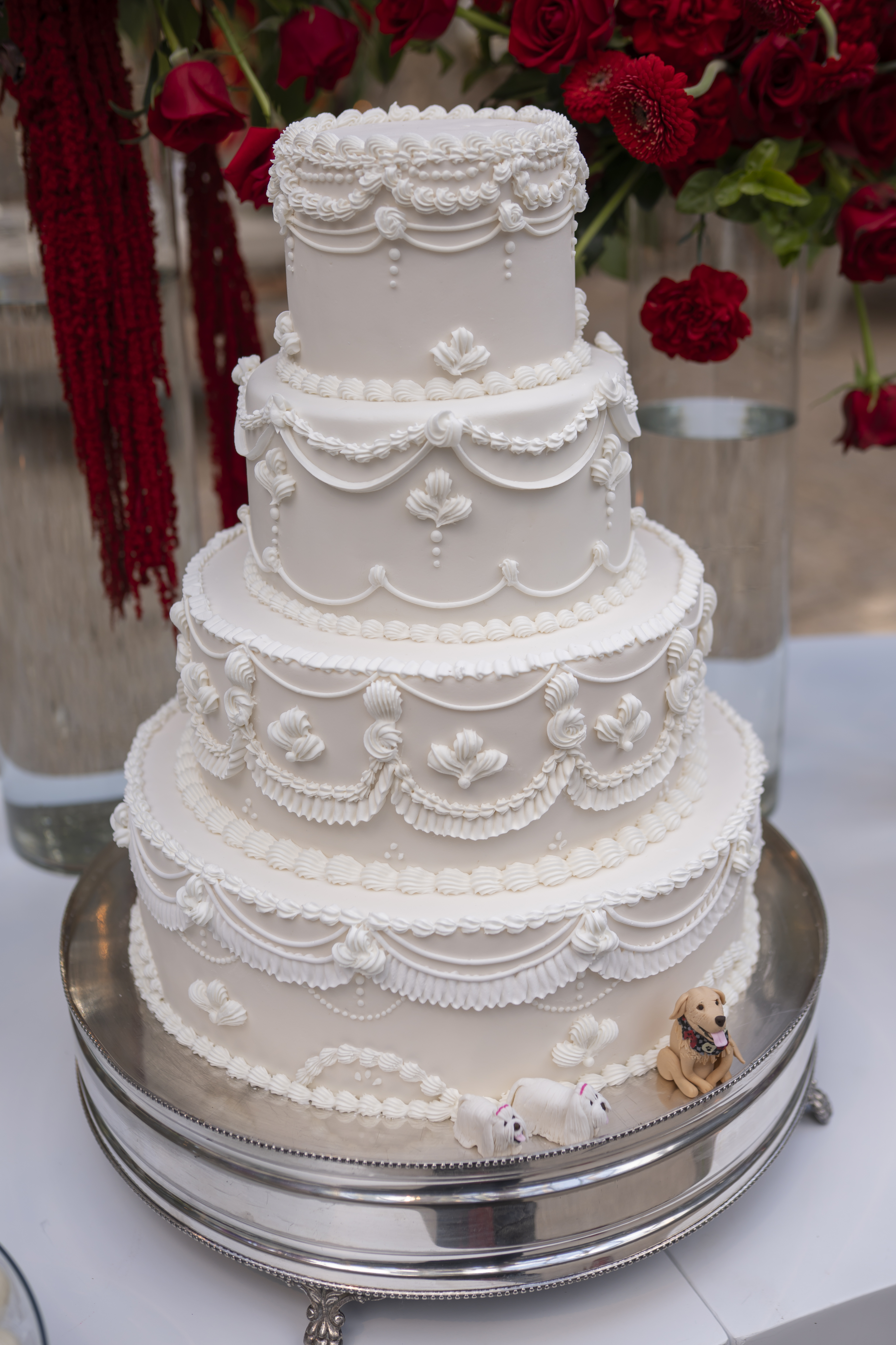 Bolo de casamento clássico